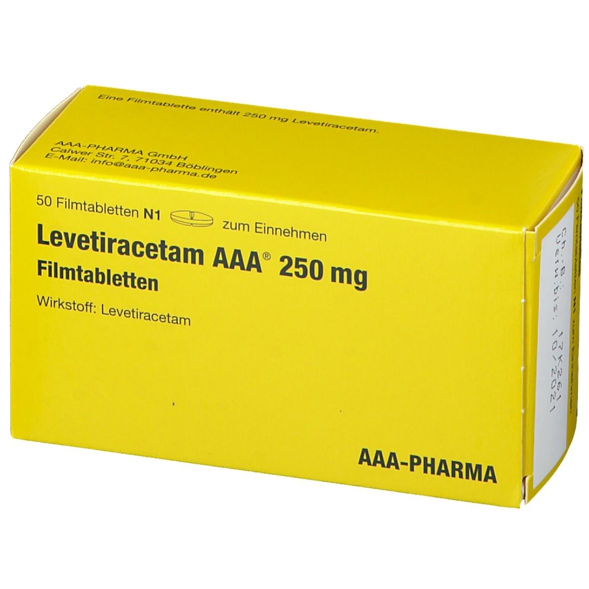 Levetiracetam AAA® 250 mg