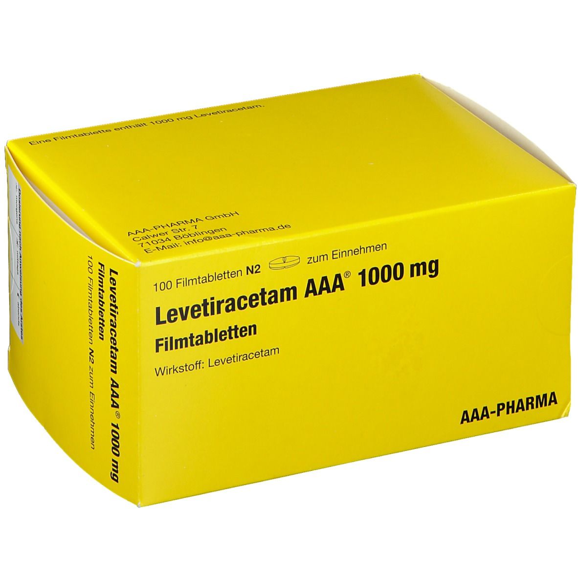 Levetiracetam AAA® 1000Mg