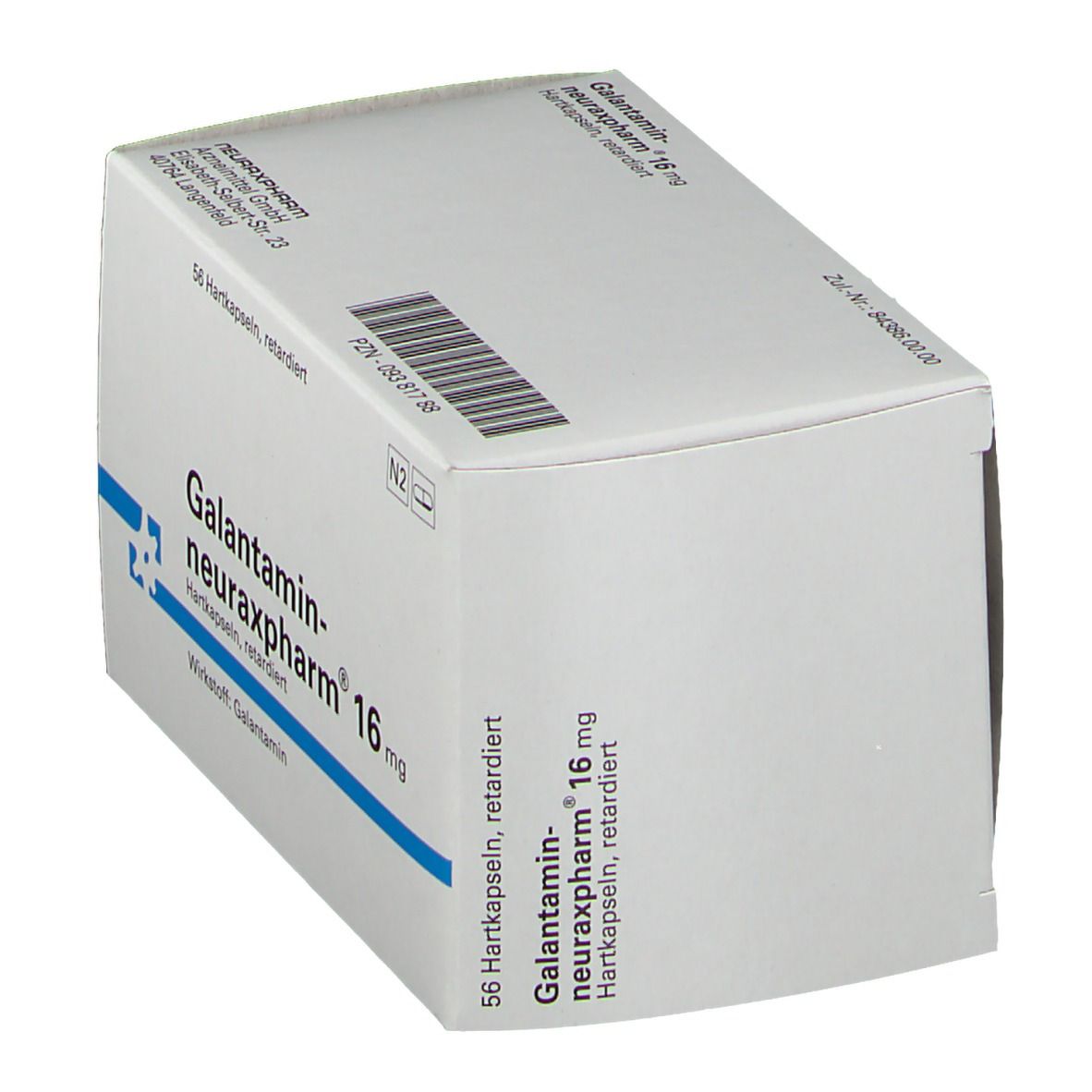 GALANTAMIN-neuraxpharm 16 mg Hartkaps.retardiert 56 St Retard-Kapseln