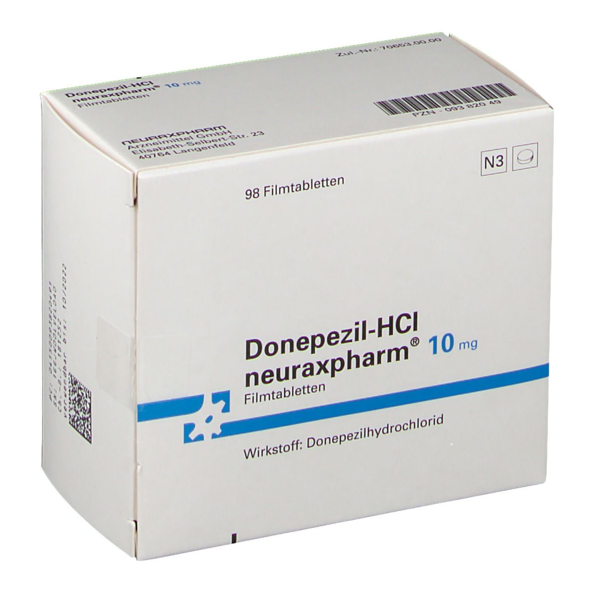 Donepezil-HCl neuraxpharm® 10 mg