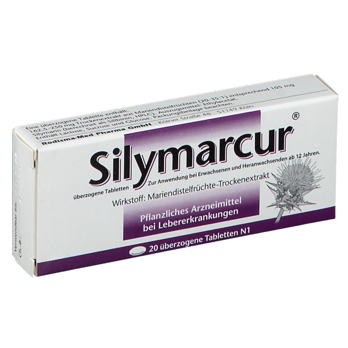 Silymarcur überzogene Tabletten