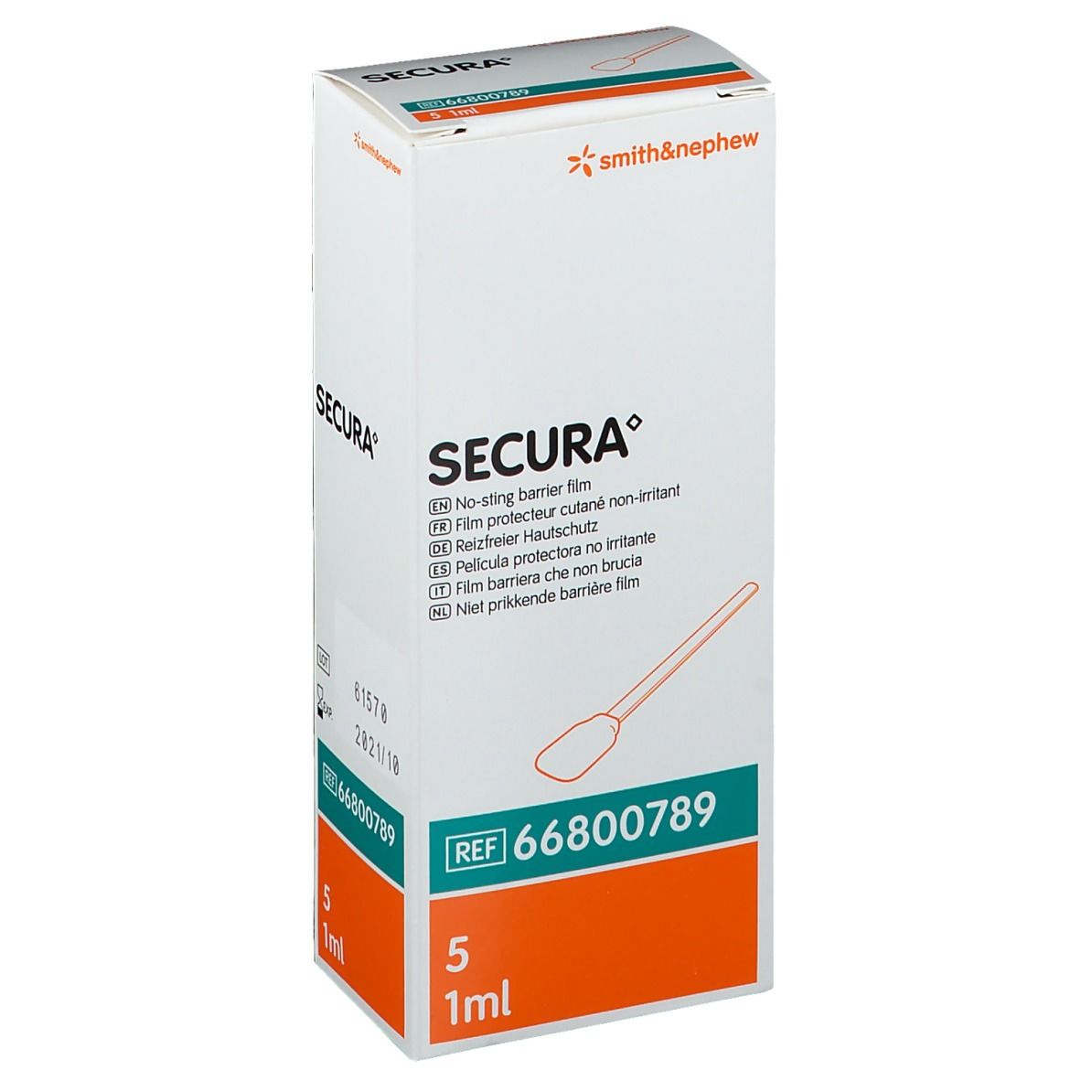 Secura reizfreier Hautschutz Applikator 5x1 ml Applikator(en)