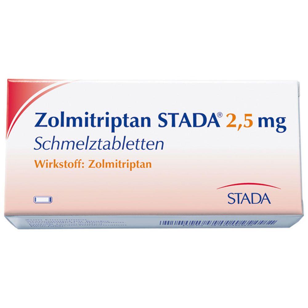 Zolmitriptan STADA® 2,5 mg Schmelztabletten