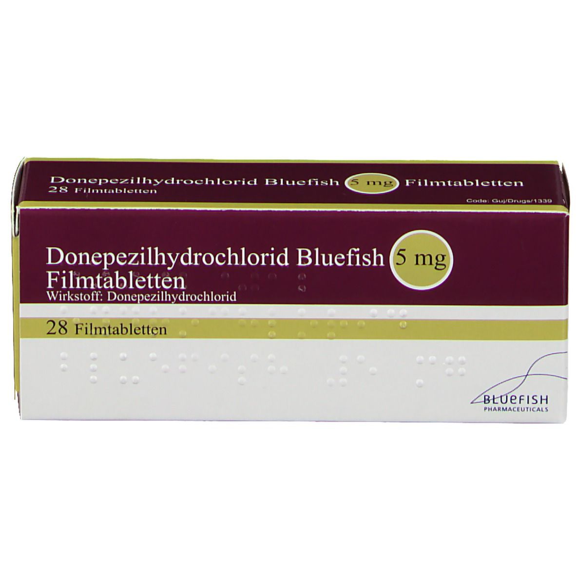 Donepezilhydrochlorid Bluefish 5 mg