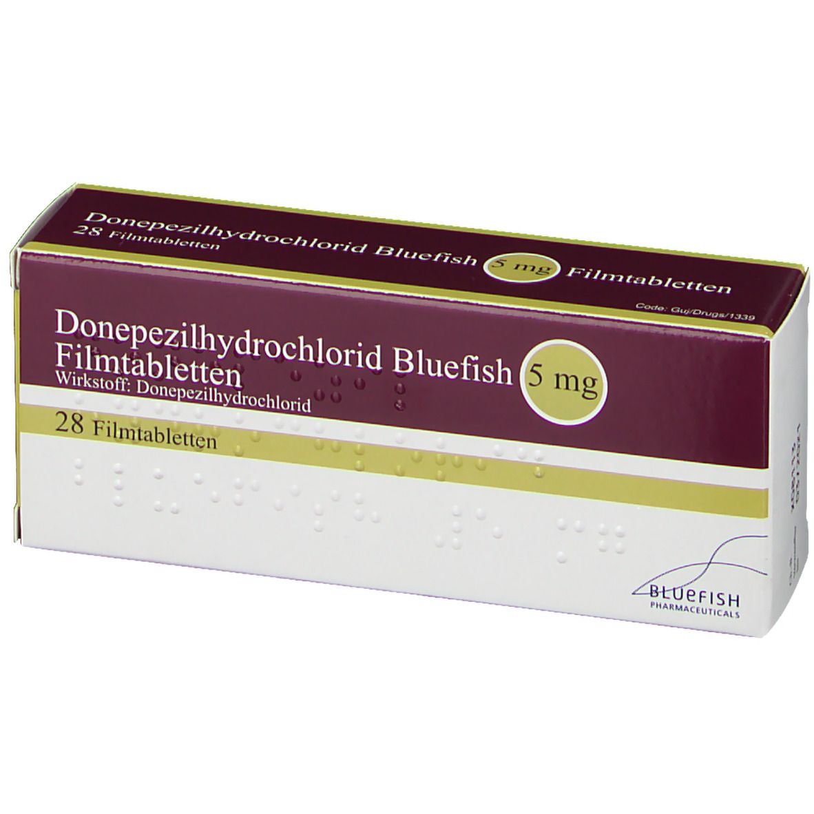 Donepezilhydrochlorid Bluefish 5 mg