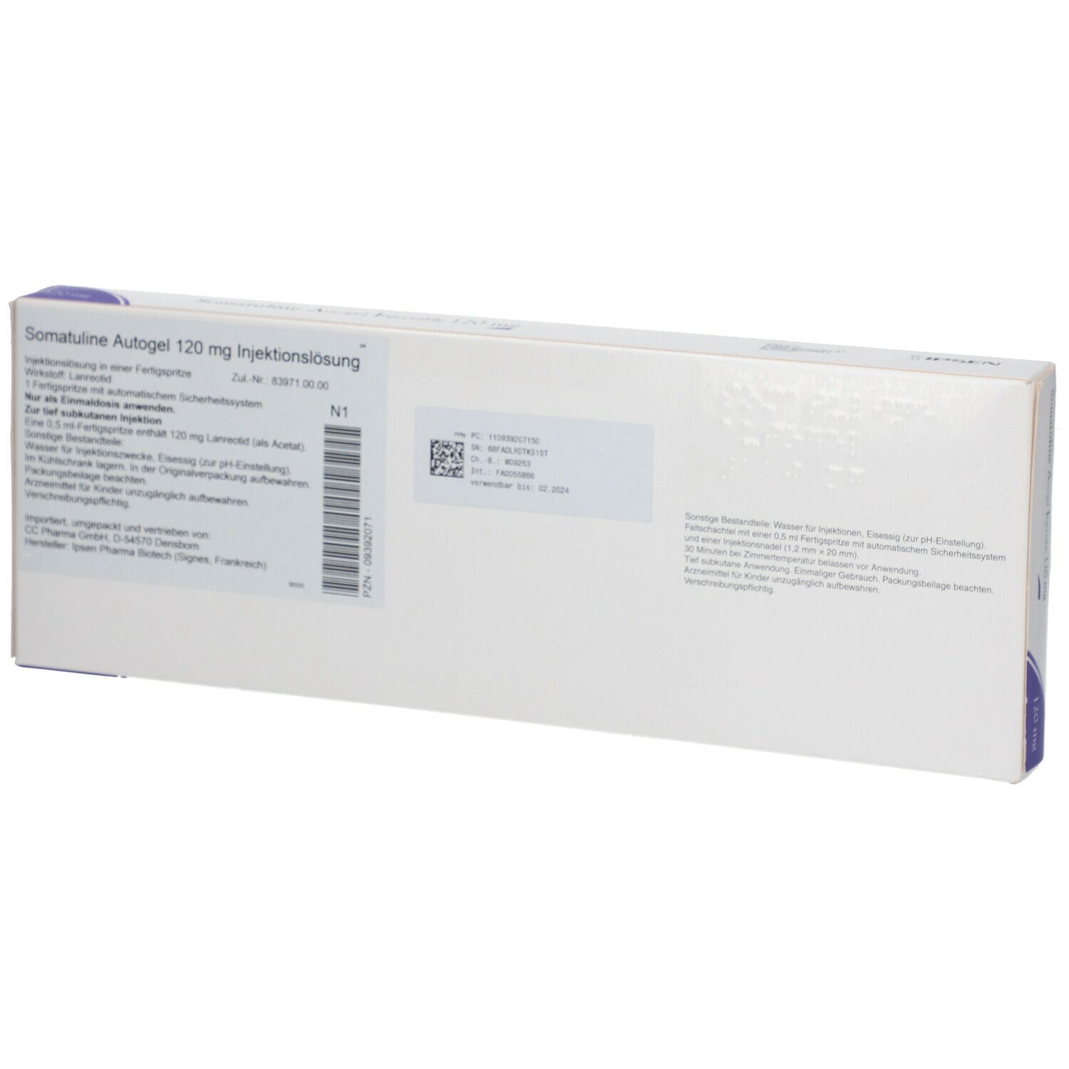 Somatuline Autogel® 120 mg