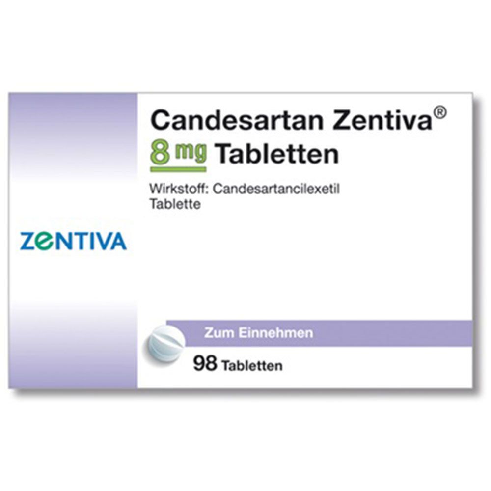 Candesartan Zentiva® 8 mg