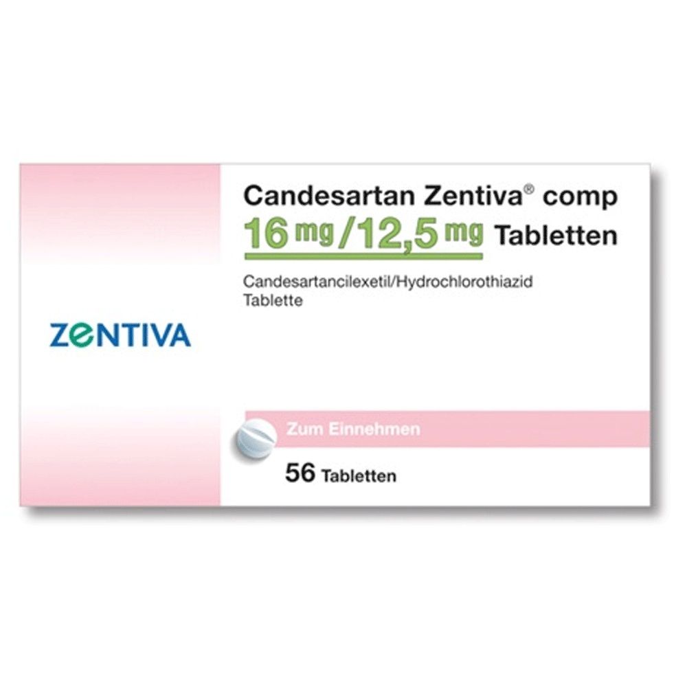 Candesartan Zentiva® comp 16 mg/12,5 mg