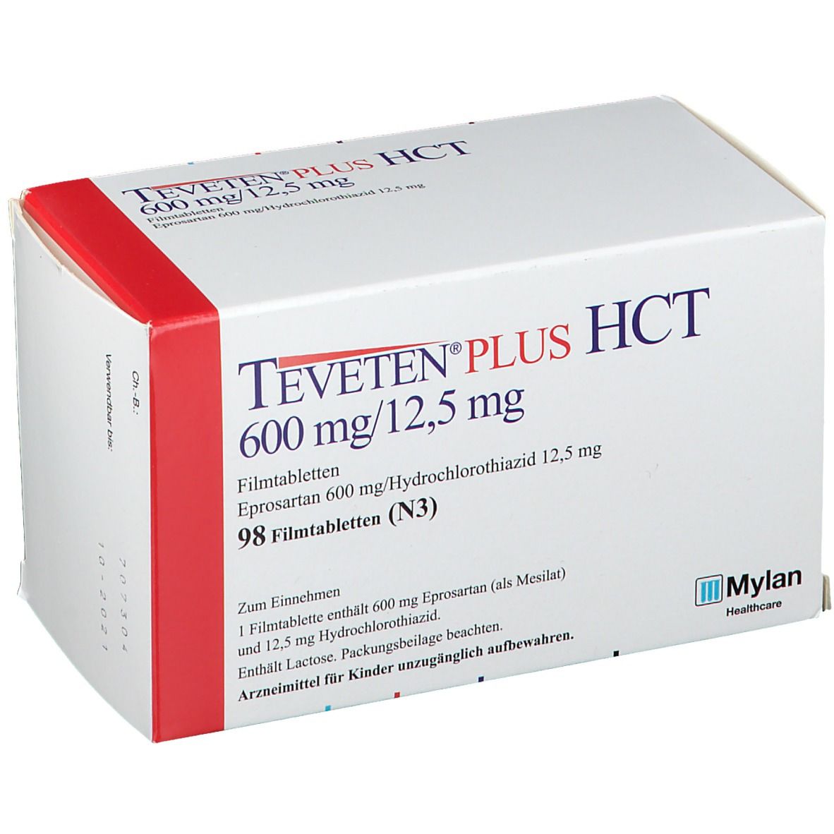 Teveten® Plus HCT 600 mg/12,5 mg