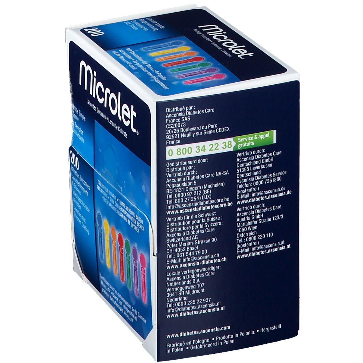Microlet Lancets 200 St Lanzetten