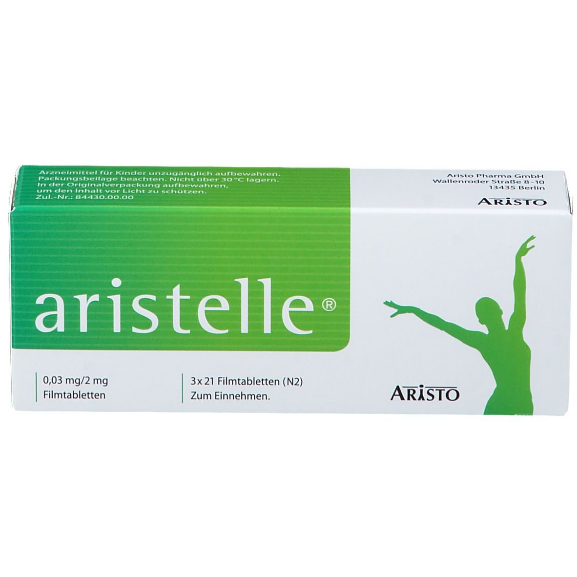 aristelle® 0,03 mg/2 mg