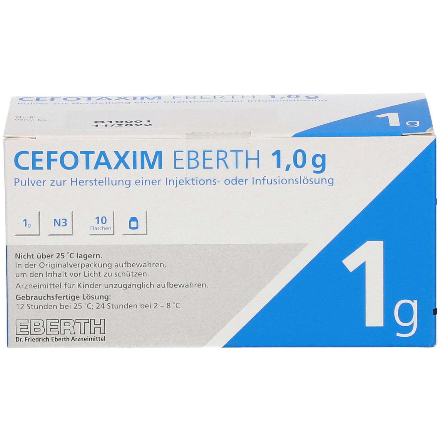 Cefotaxim Eberth 1 g