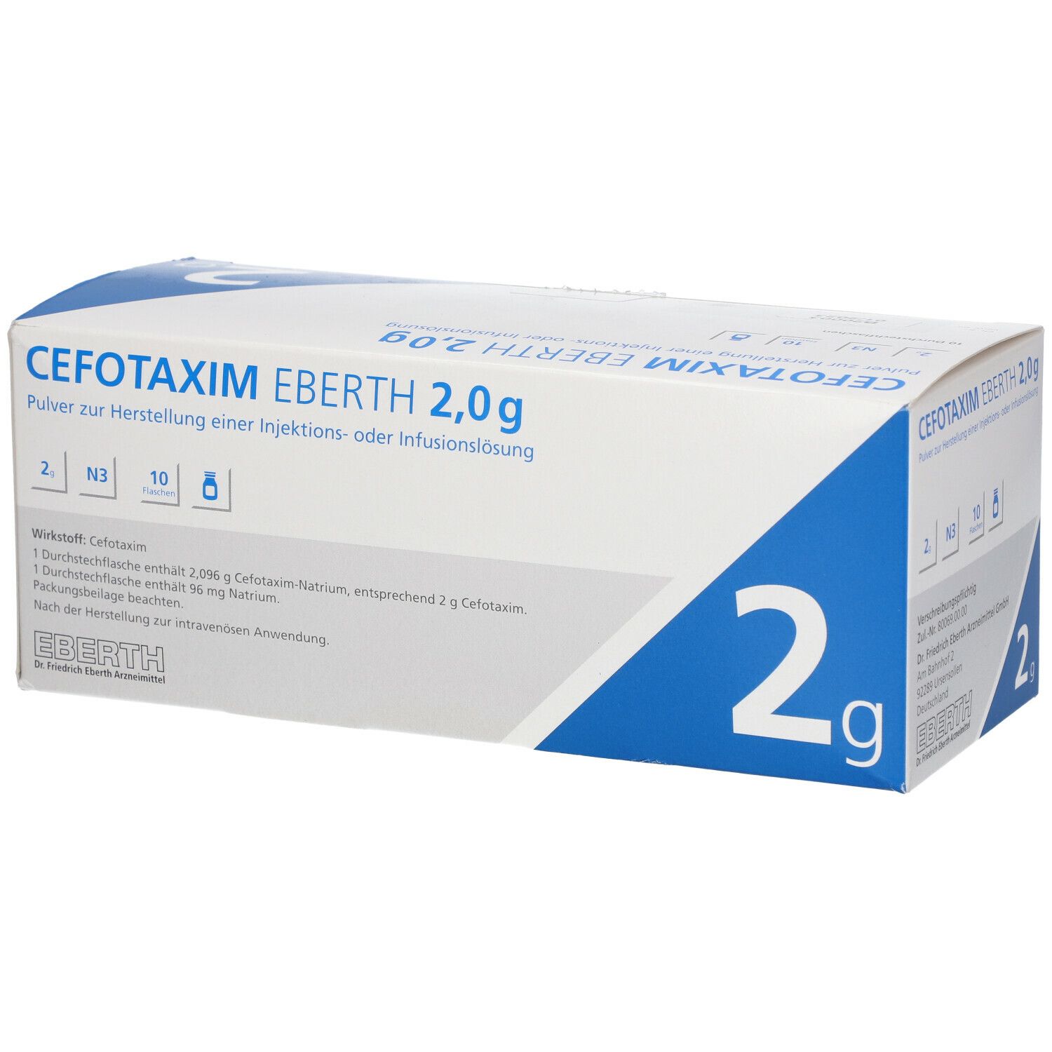 Cefotaxim Eberth 2g