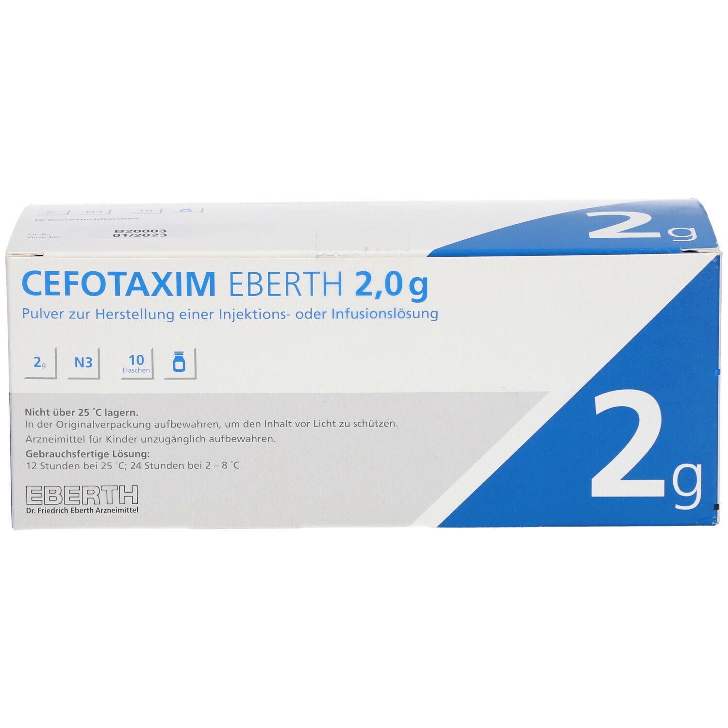 Cefotaxim Eberth 2g