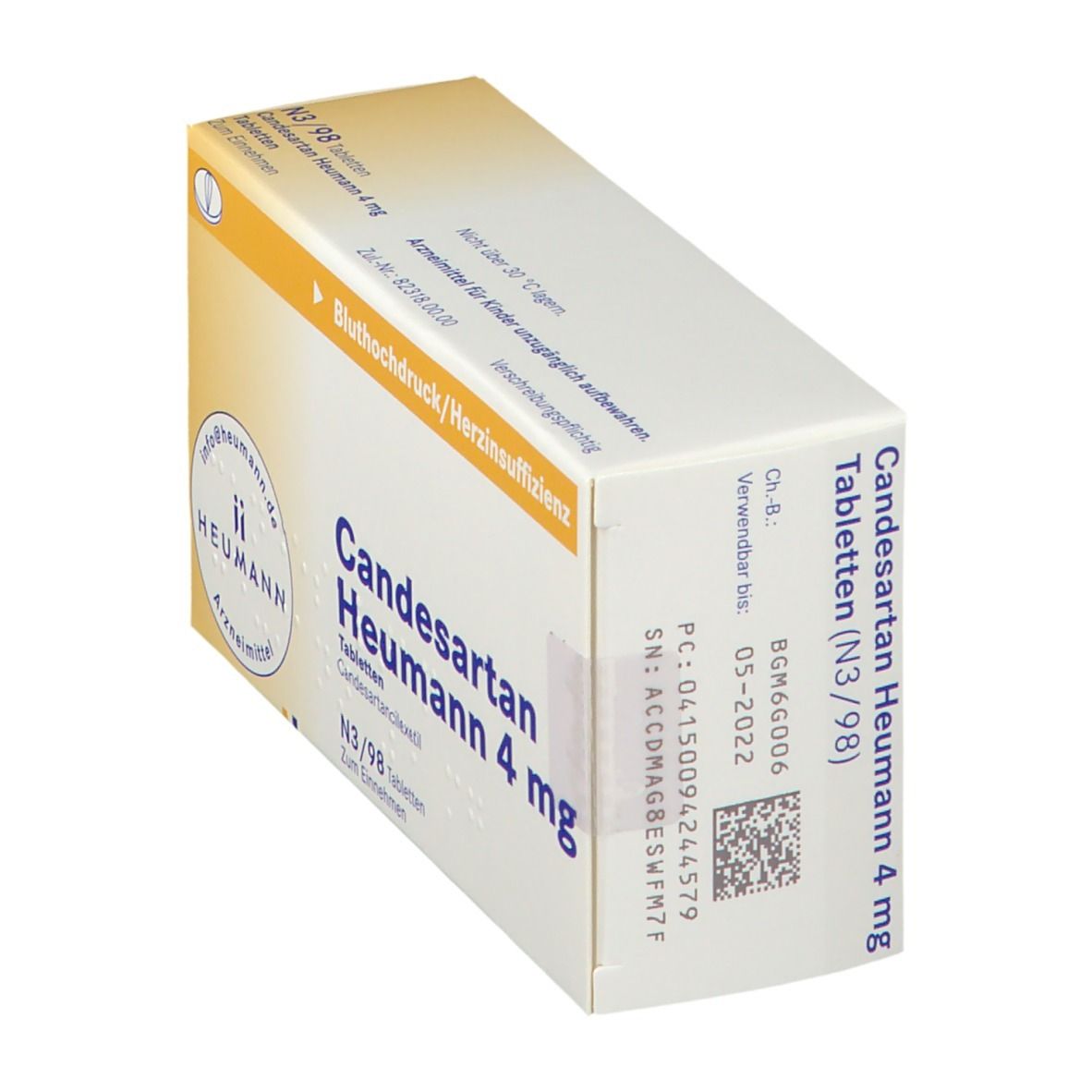 Candesartan Heumann 4 mg