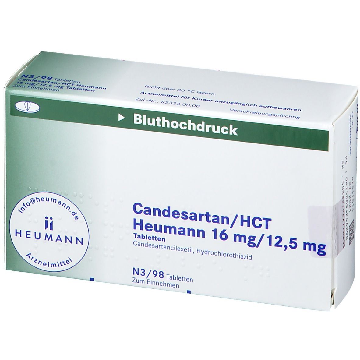 Candesartan/HCT Heumann 16 mg/12,5 mg