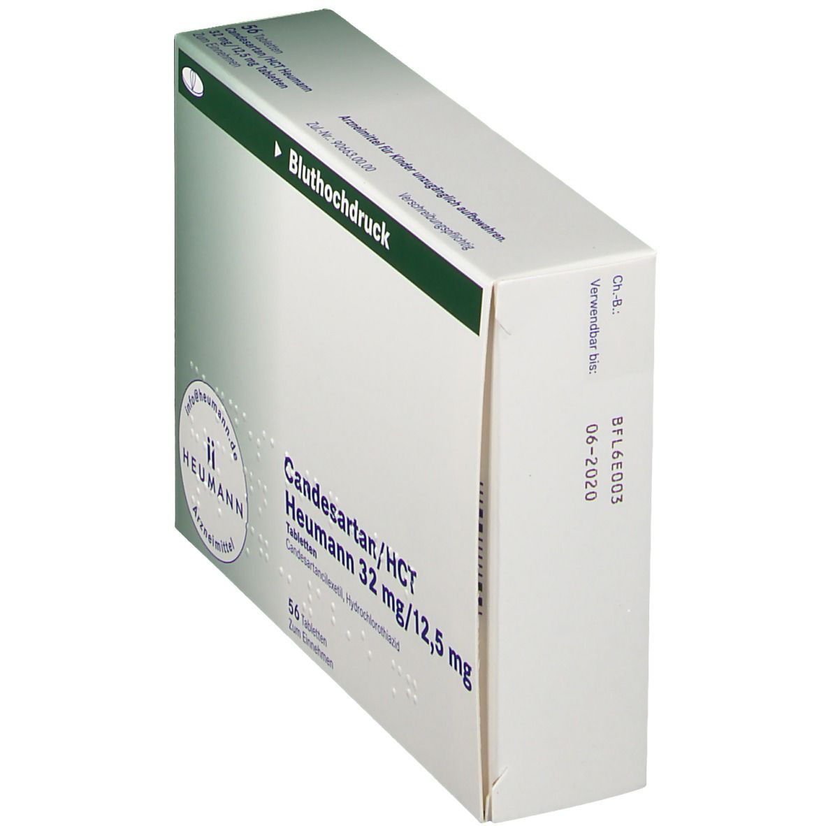 Candesartan/Hct Heumann 32 mg/12,5 mg Tabletten 56 St