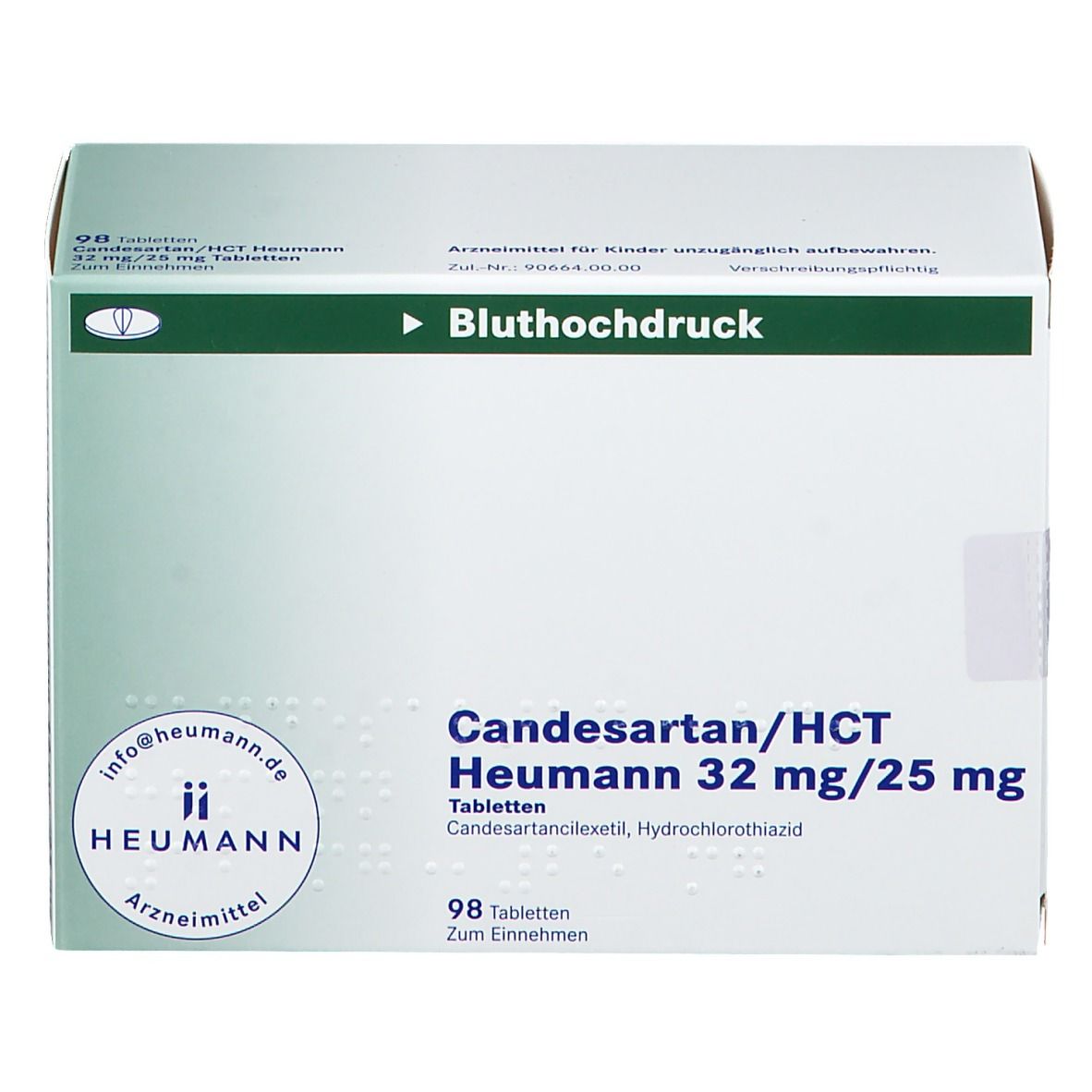 Candesartan/HCT Heumann 32 mg/25 mg