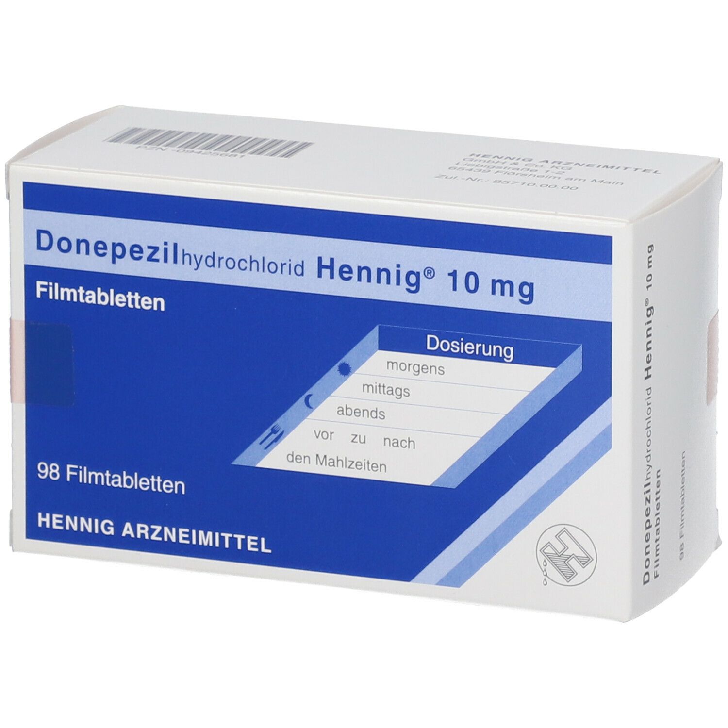 Donepezilhydrochlorid Hennig® 10 mg
