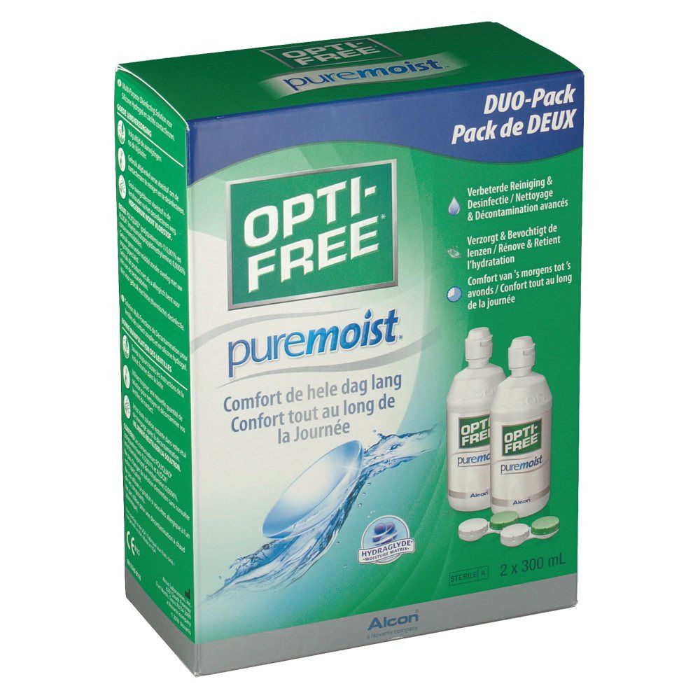 OPTI-FREE® Puremoist® Kontaktlinsenpflegemittel