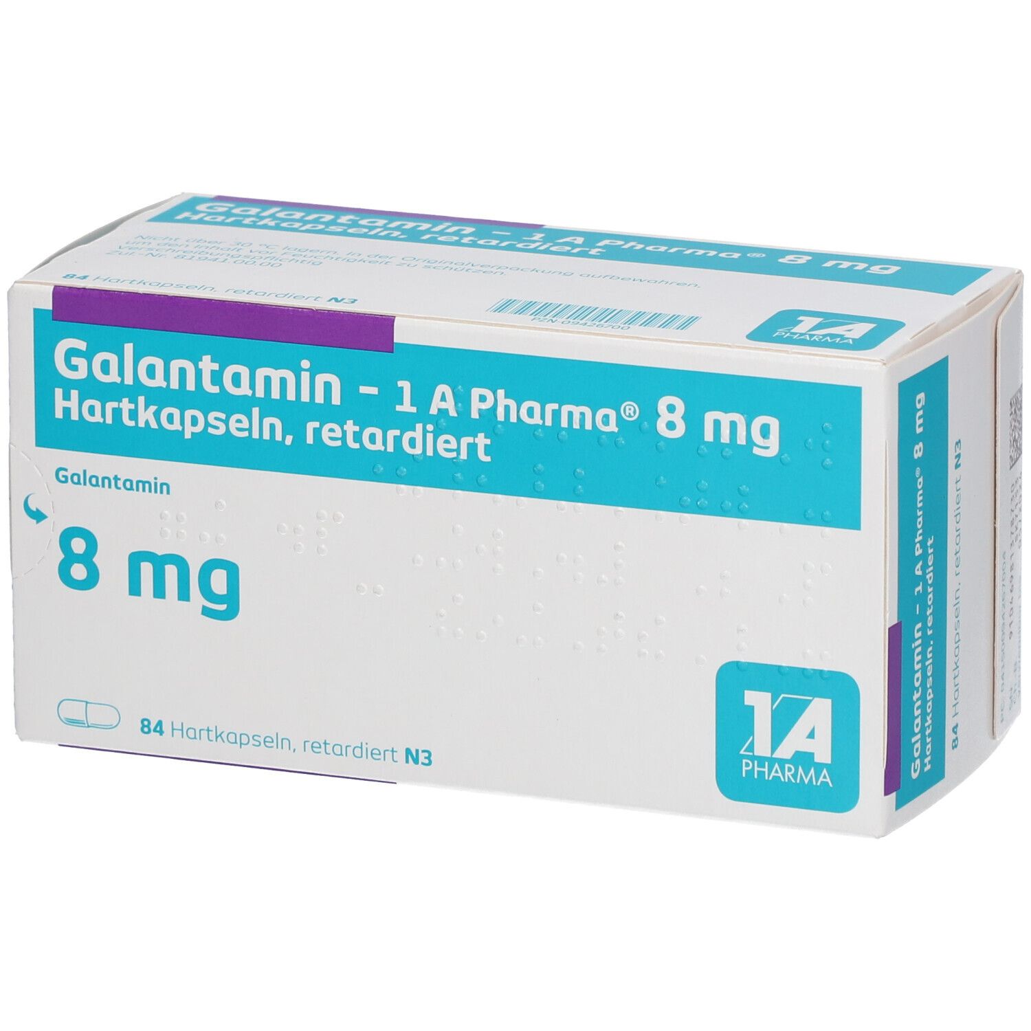 Galantamin - 1 A Pharma® 8 mg