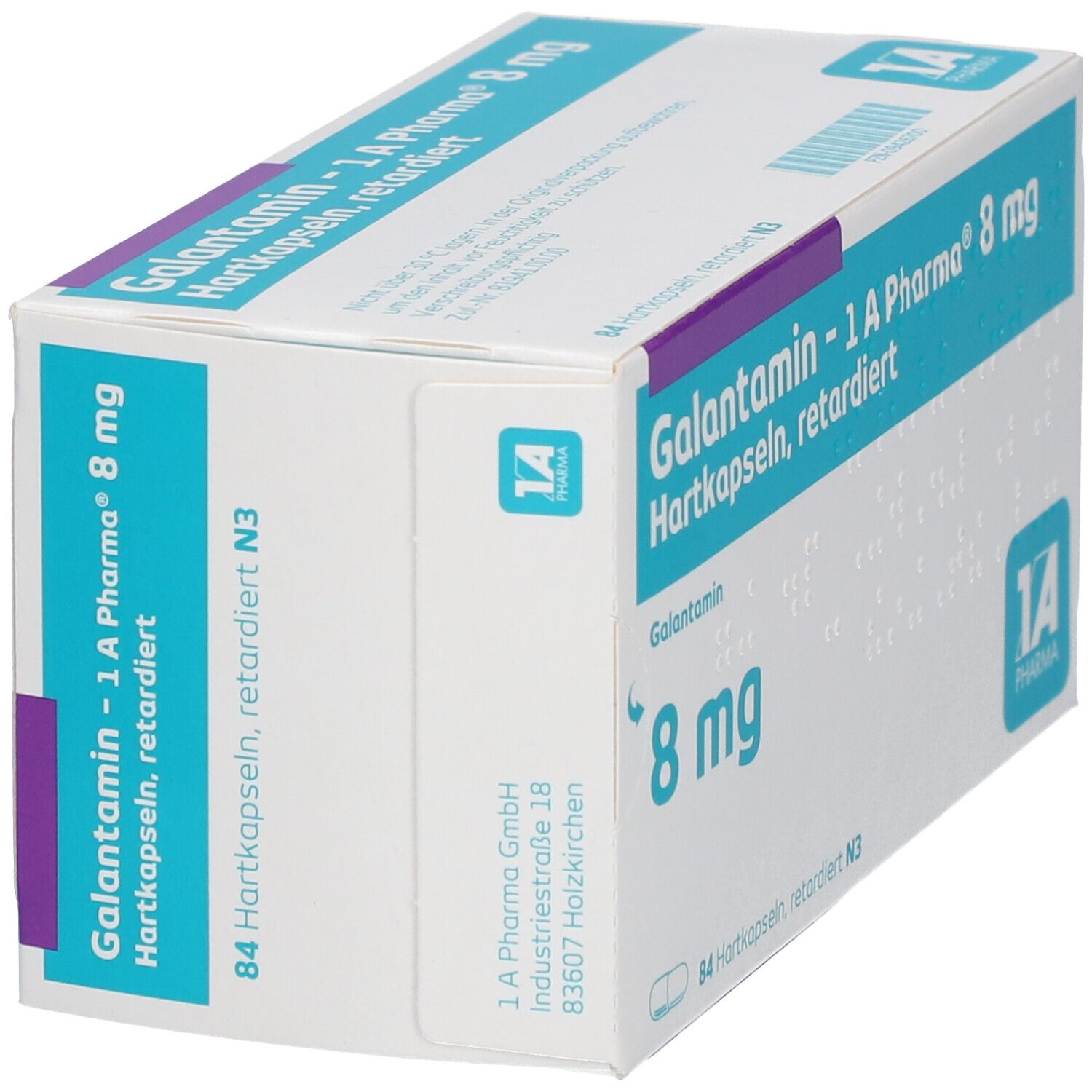 Galantamin - 1 A Pharma® 8 mg