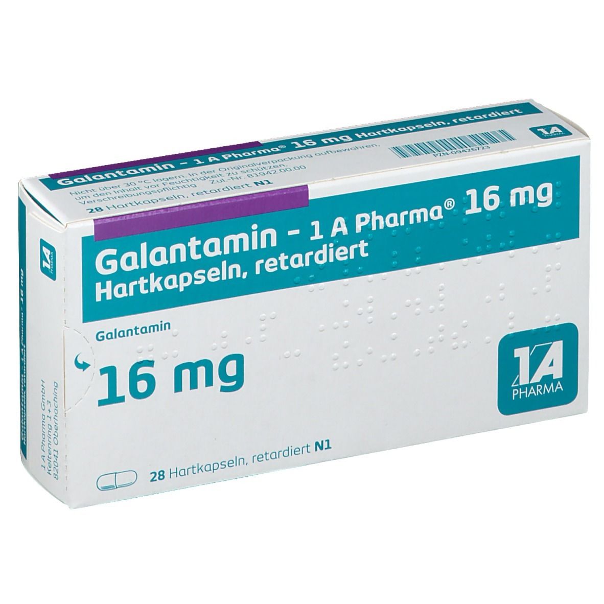 Galantamin - 1 A Pharma® 16 mg
