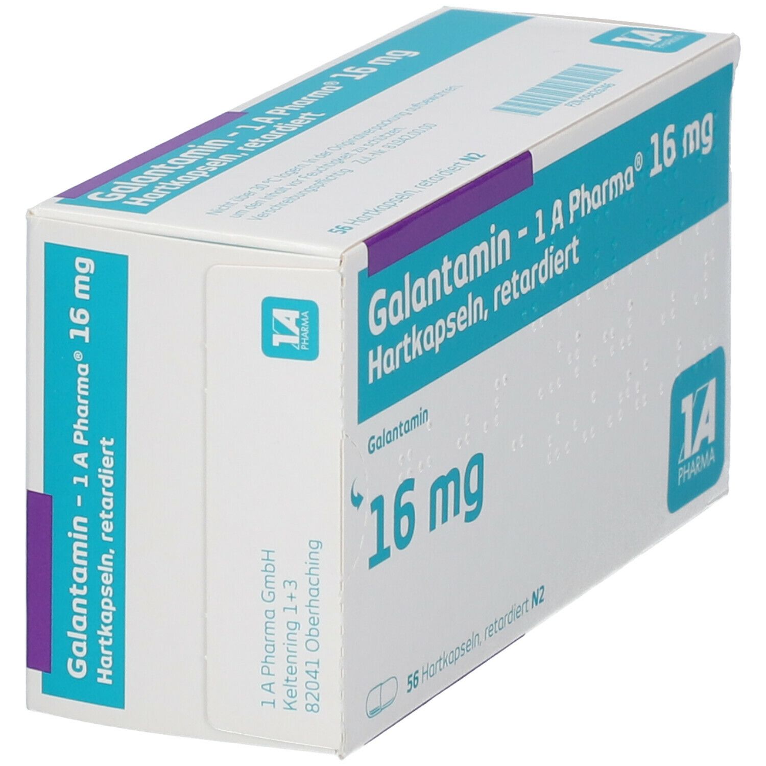 Galantamin-1A Pharma 24 mg Hartkapseln retardiert 56 St Retard-Kapseln