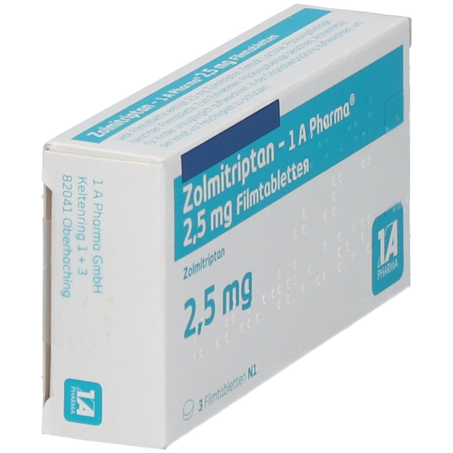 Zolmitriptan 1A Phar 2.5Mg