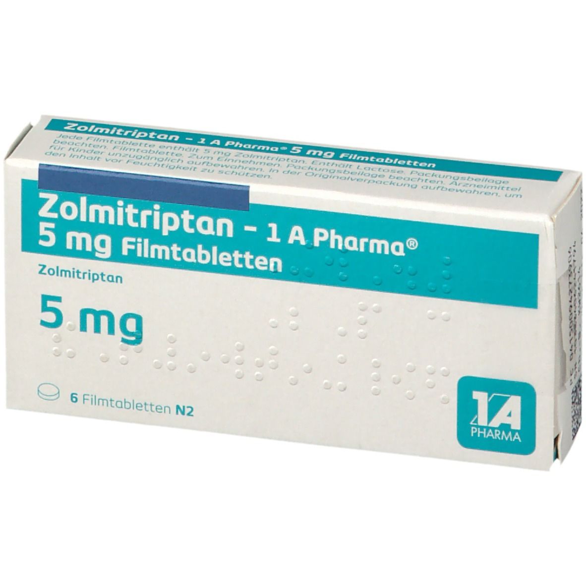 Zolmitriptan 1A Phar 5Mg