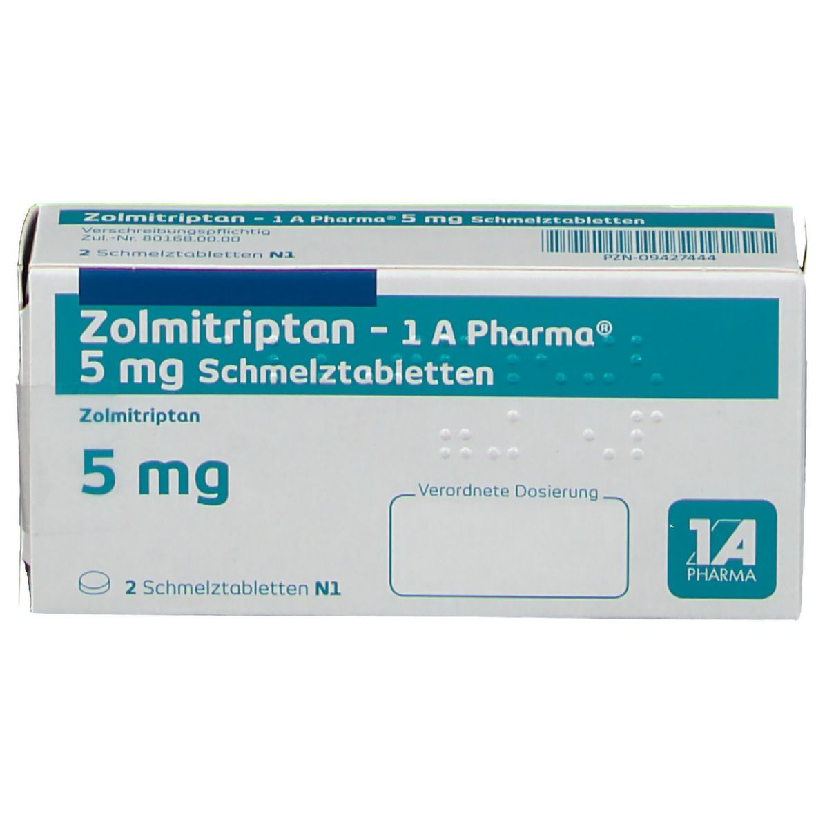 Zolmitriptan 1A Phar 5Mg