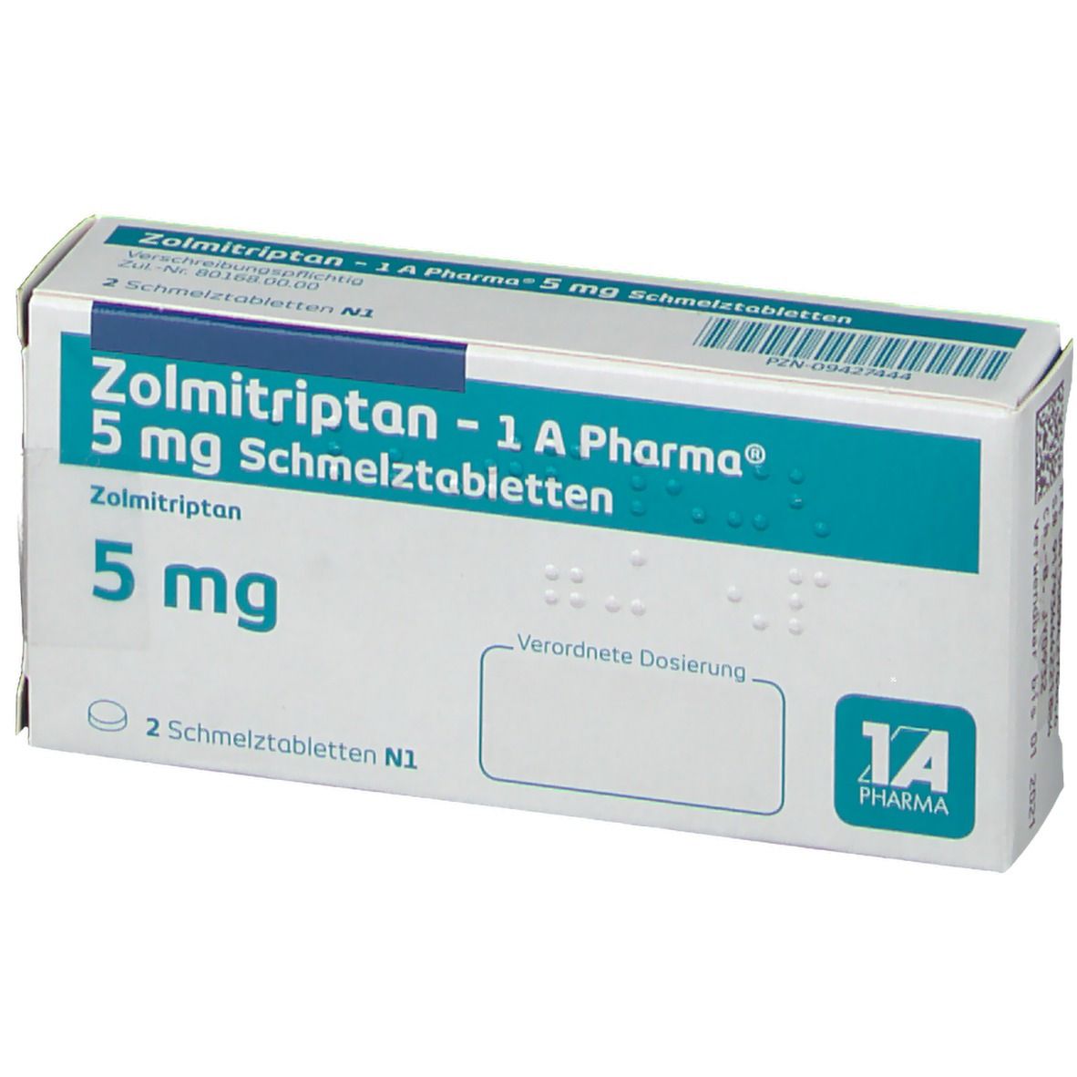 Zolmitriptan 1A Phar 5Mg