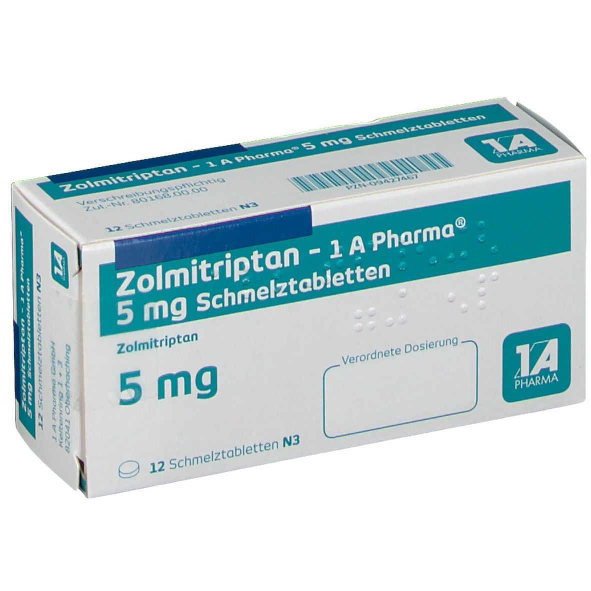 Zolmitriptan 1A Phar 5Mg