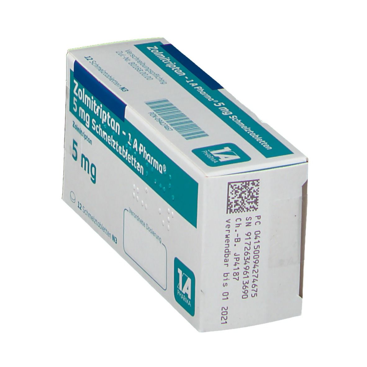 Zolmitriptan 1A Phar 5Mg