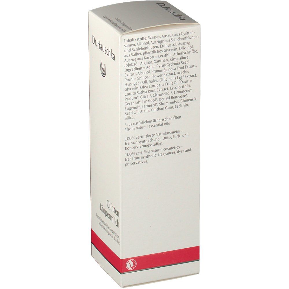 Dr.hauschka Quitten Körpermilch 145 ml Milch