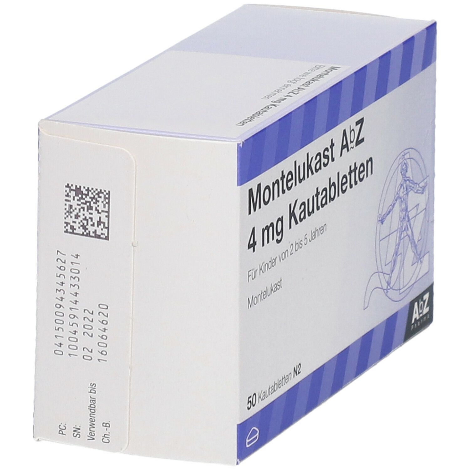 Montelukast AbZ 4 mg Kautabletten 50 St