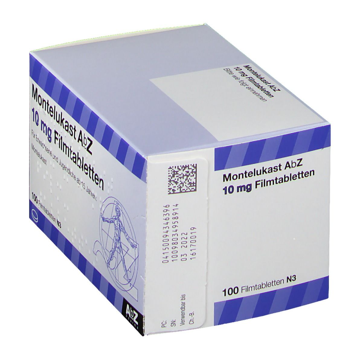 Montelukast AbZ 10 mg Filmtabletten 100 St