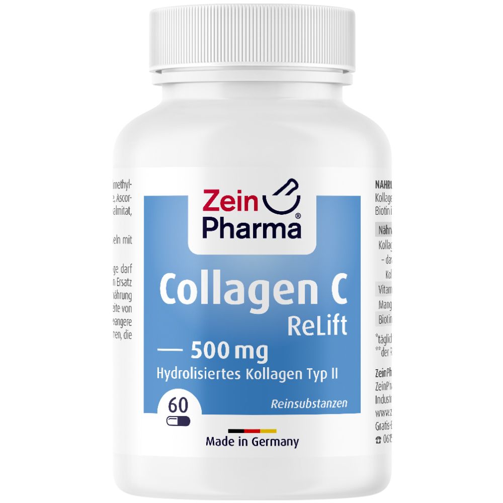 Collagen Kapseln C ReLift 500 mg ZeinPharma