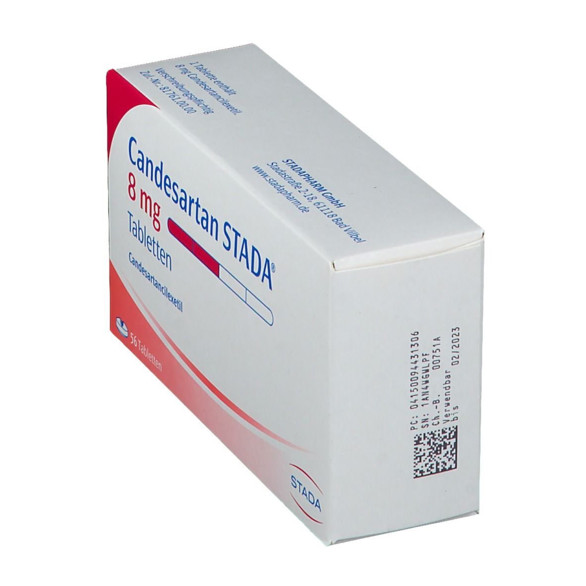 Candesartan Stada 16 mg Tabletten 56 St