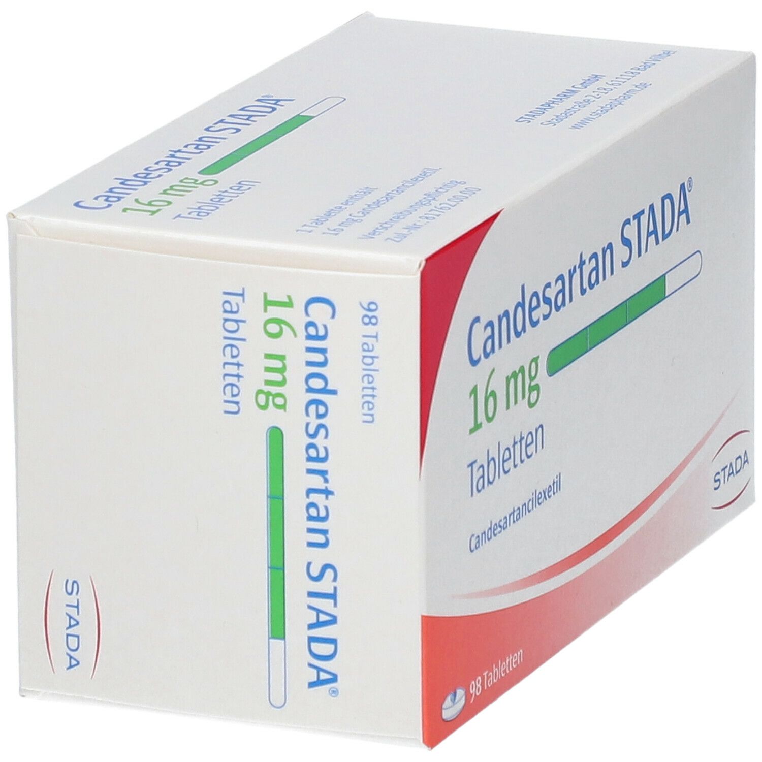 Candesartan Stada 16 mg Tabletten 98 St