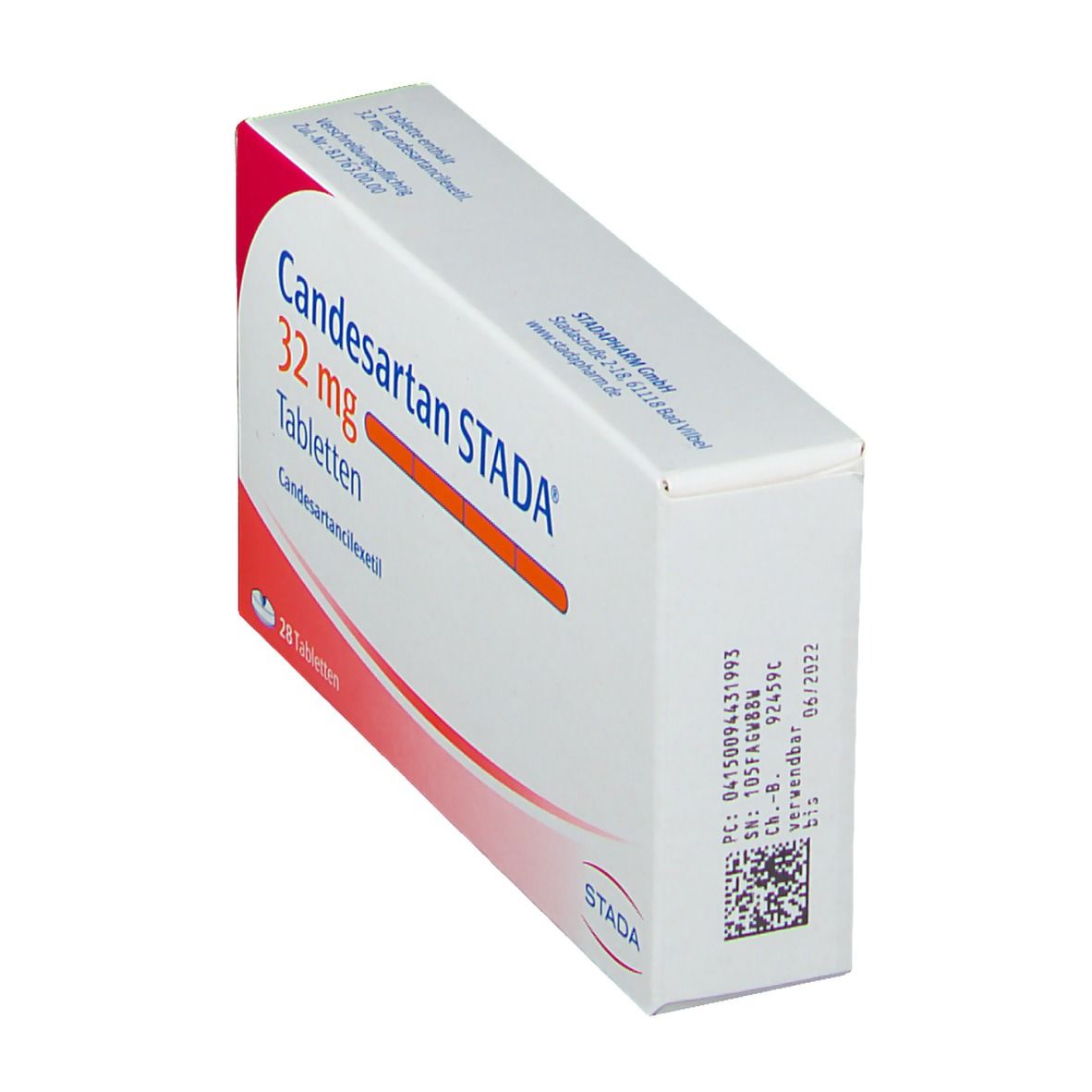 Candesartan Stada 32 mg Tabletten 28 St