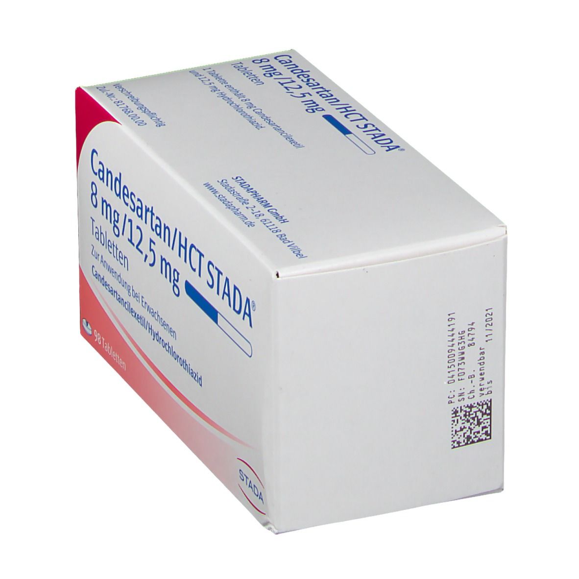 Candesartan/Hct Stada 8 mg/12,5 mg Tabletten 28 St