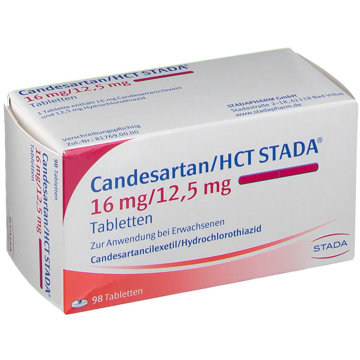Candesartan/HTC STADA® 16 mg/12,5 mg