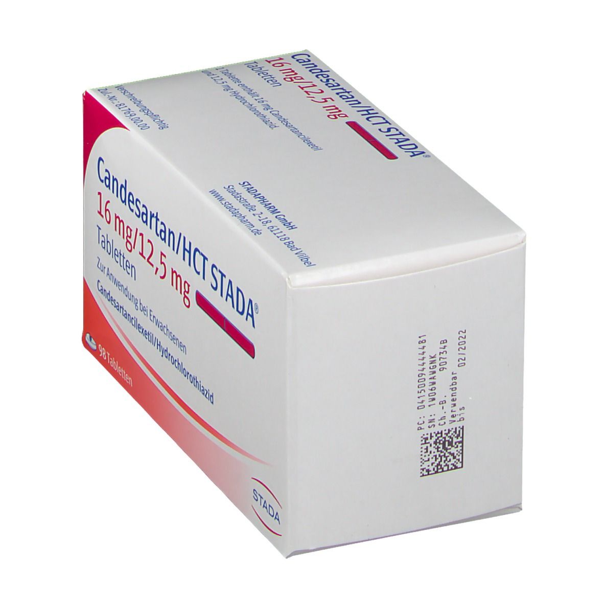 Candesartan/HTC STADA® 16 mg/12,5 mg