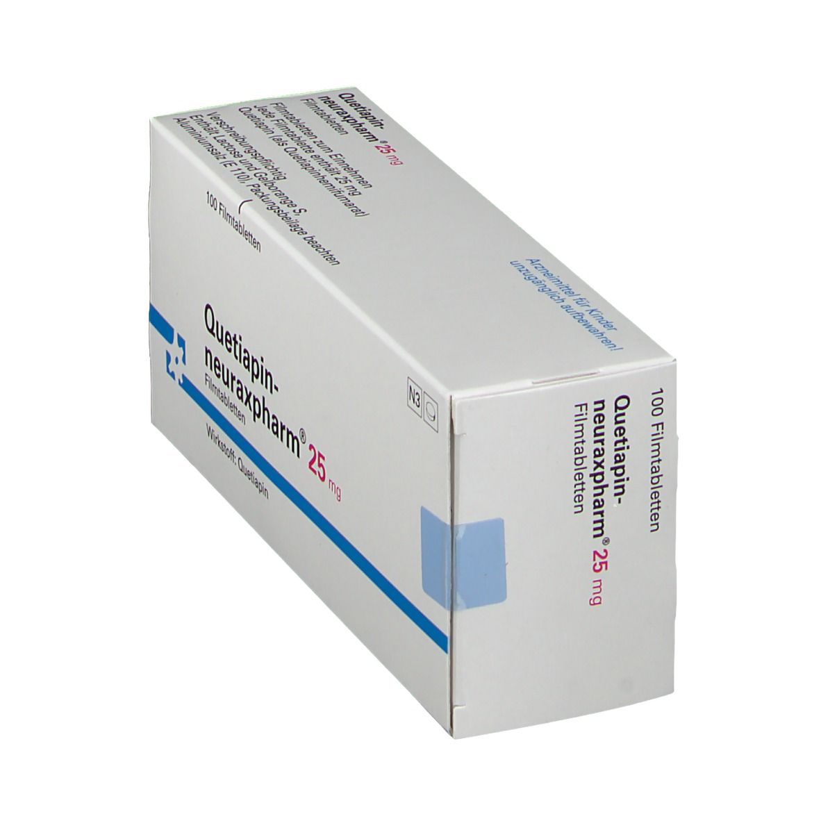 QUETIAPIN-neuraxpharm 25 mg Filmtabletten 100 St