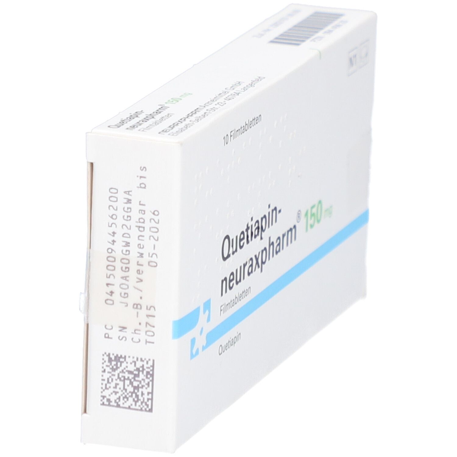 QUETIAPIN-neuraxpharm 150 mg Filmtabletten