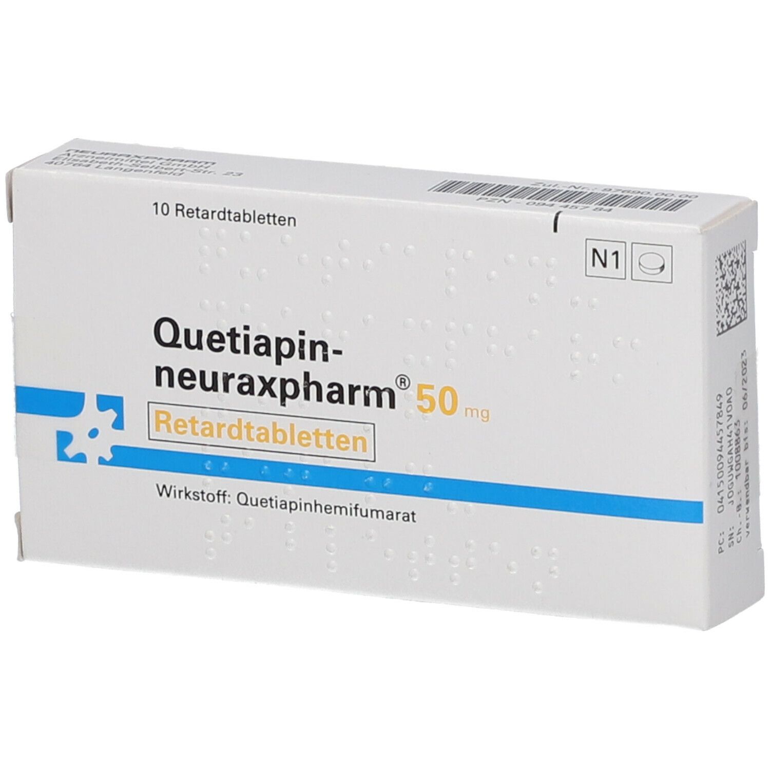 Quetiapin-neuraxpharm® 50 mg