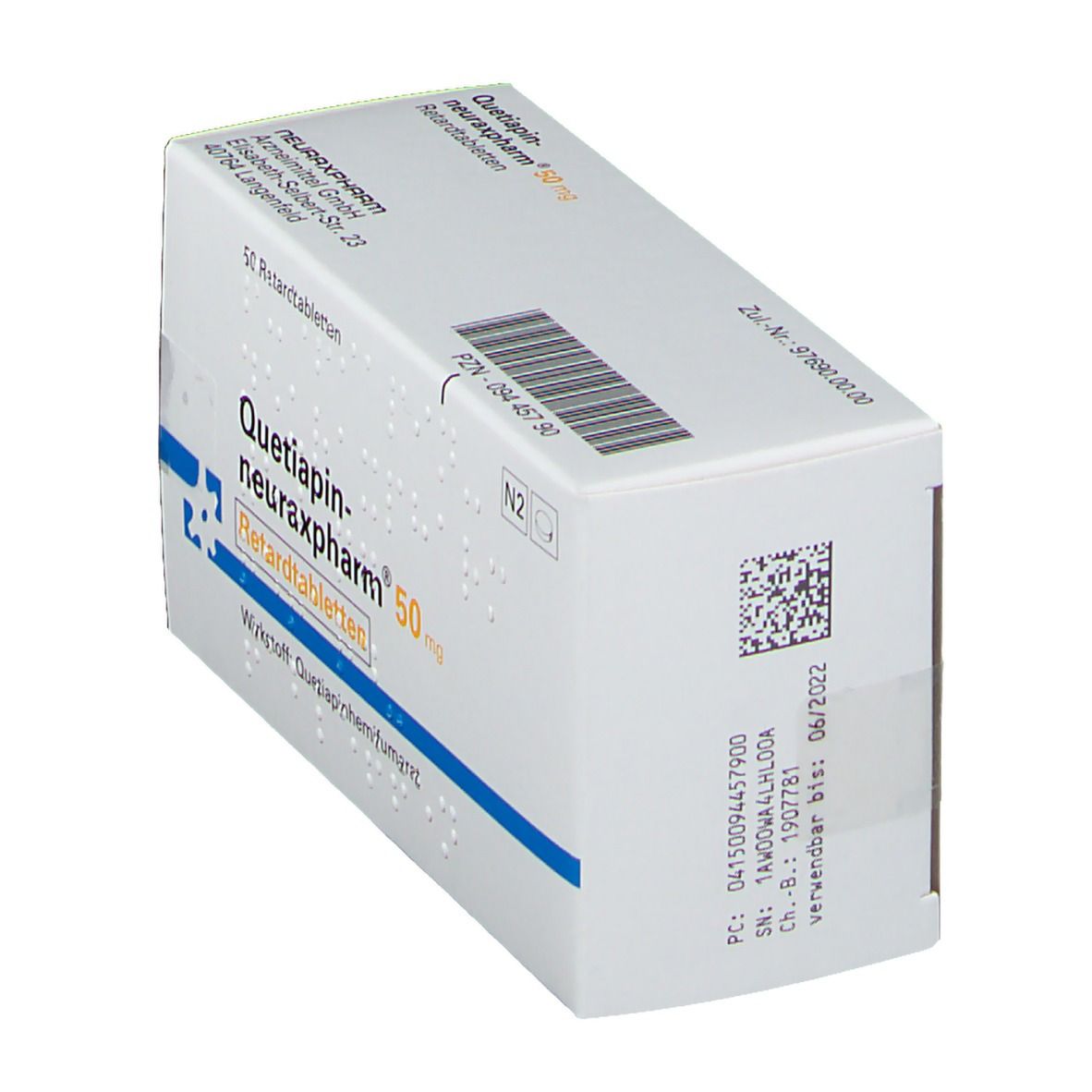 Quetiapin-neuraxpharm® 50 mg