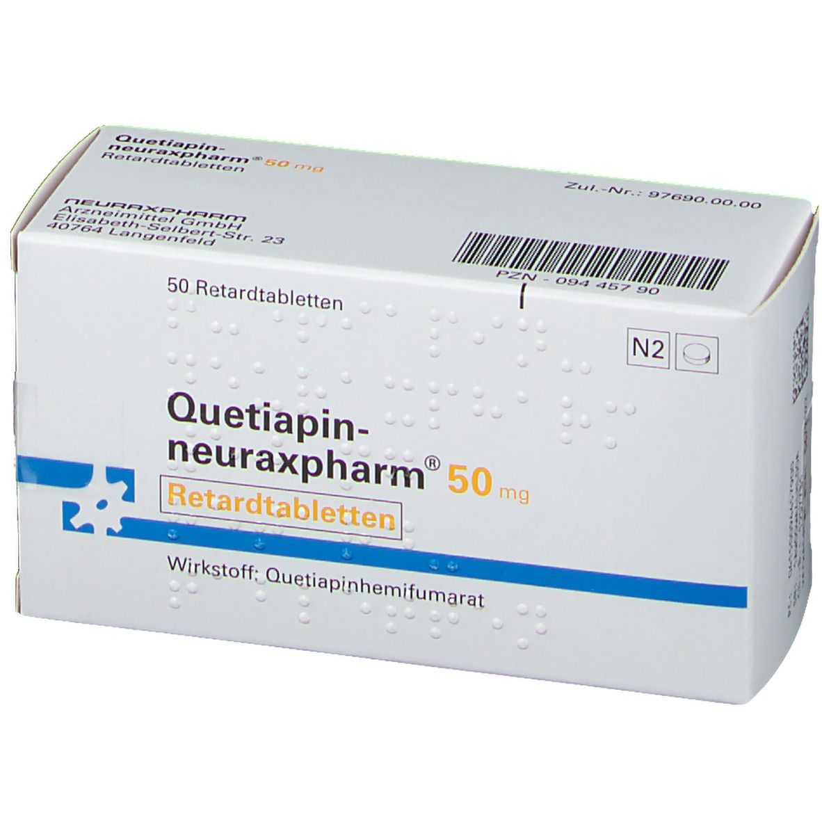 Quetiapin-neuraxpharm® 50 mg
