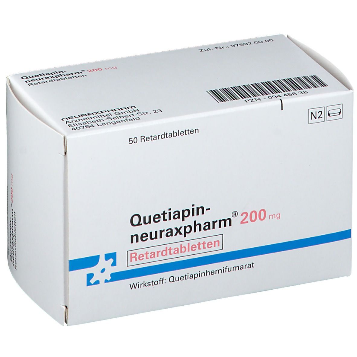 Quetiapin-neuraxpharm® 200 mg